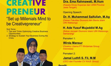 Webinar Orientasi Lulusan; Ubah Pandangan Prospek Kerja Sarjana Ekonomi Islam